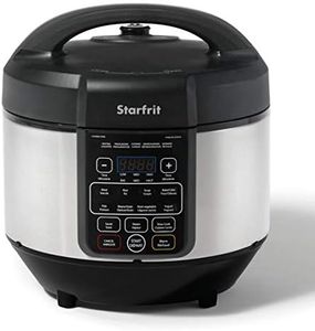 Starfrit Electric Pressure Cooker - 8L Capacity - Steam Tray, Measuring Cup & Spatula - 11 Preset Cooking Functions