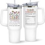 Thank You Gifts for Women, Boss, Manager, Nurse, Mom, Teacher - Chaos Coordinator Gifts - Boss Day Gifts, Boss Day Gifts for Women, Coworker Birthday Gifts for Women - Boss Lady Gifts - 40 Oz Tumbler