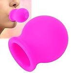 Lip Plumper Device, Lips Enhancer Beauty Bigger Mouth Quickly Face Clean Massage Silicone Lip Pump With Brush(pink)