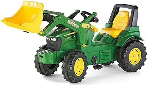 rolly toys | rollyFarmtrac John Deere 7930 with Loader | 710027, Green-yellow