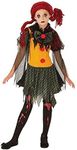 Rubie's Zombie Clown Girls Costume,