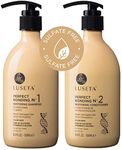 Luseta Salon Shampoo and Conditioner Set with Rosemary Oil, Acidic Bonding, Shampoo and Conditioner Sulfate Free for Women Hair Care, Repair Routine Shampoo and Conditioner for Hair Loss 2x16.9 oz