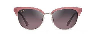 Maui Jim Women Lokelani W/Patented Polarizedplus2 Lenses Sunglasses, Bubblegum W/Rose Gold/Maui Rose Polarized, Small