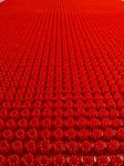 Prime hub Prisart Plastic Stick Turf Mat (StickTurf Mat) (1, red)