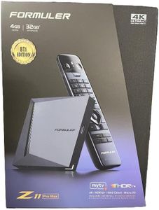 Formuler Z11 Pro Max 4K Android 11 OTT Streamer Multimedia 4GB RAM 32GB Flash WiFi 6th schwarz
