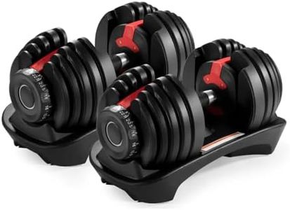 24kg x 2 Smart Adjustable Dumbbell Weight Set Combines 15 sets from 2.5-24kg