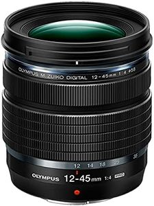 OM SYSTEM Olympus M.Zuiko Digital ED 12-45mm F4.0 PRO for Micro Four Thirds System Camera, Compact Lightweight Zoom, Weather Sealed Design, Close-up, L-Fn Button