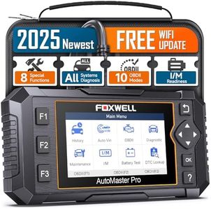 FOXWELL OBD2 Scanner NT624 Elite All Systems Diagnostic Scan Tool Automotive Code Reader with Oil Reset and EPB Service for Check Engine Transmission ABS SRS EPS Body