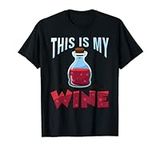 This Is My Wine - MMO RPG Elixir Roleplay Games Gamer T-Shirt