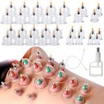 32 Cups Cupping Set Chinese Massage Medical Body Healthy Therapy Vacuum Suction