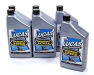 Lucas Oil 10835-6 Oil Synthetic Case (2 Cycle Snowmobile, 6x1 Qt.), 1 Pack