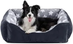 GASUR Rectangle Dog Bed for Small Dogs, Cozy Washable Dog Sofa Bed, Durable Pet Cuddler Anti-Slip Bottom, Soft Calming Sleeping Warming Puppy Bed