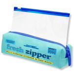 GREENTWISH Fresh Zipper (30 PCS Combo) Multi-Purpose Storage Slider Bags | Reusable Ziplock Pouch | Ziplock Bags For Fridge | Small x 10, Medium x 10, Large x 10