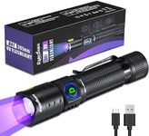 DARKDAWN UV Flashlight 395nm Black 