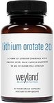 Lithium Orotate 20mg (1 Bottle), 60