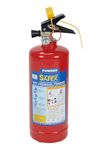Safex ABC Dry Chemical Powder Fire Extinguisher | Portable Stored Pressure Type | MAP 40% | 1–9 Kg | Multipurpose Fire Safety for Home, Office & Vehicle (2KG)