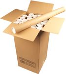 Ambassador PT-050-20-0890 Cardboard Postal Tube Box of 25 - 50mm x 890mm diameter, Brown