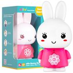 Alilo Honney Bunny G6 Interactive Audio Player with Nursery Rhymes, Lullabies & Customizable Content | Educational Toy for Babies, Boys & Girls | Safe Teether & Colorful Lights | Toys for 1-2 Year Old