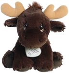 Aurora® Inspirational Precious Moments™ Miles Moose Stuffed Animal - Cherished Memories - Enduring Comfort - Brown 8.5 Inches