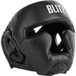 Blitz Club Full Contact Head Guard - Black - Medium