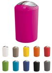 KW "Gleam 5Ltr Swing Bin - Compact Bathroom/Kitchen/Waste Bin (Pink)