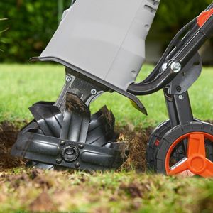 VonHaus 1500W Electric Garden Tiller – 6 Steel Blades, 450mm Width