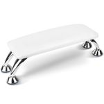 White Arm Rest for Nail Art: Manicure Nail Hand Rest for the Table -French Nail art Arm Rest for Beginners Professional Manicurists