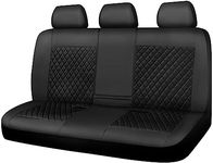 CAR PASS Leather Back Seat Cover, U