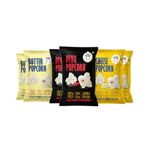 4700BC Assorted Jumbo Popcorn, Pack of 6, 290g (Devil popcorn x 2, Cheese Popcorn x 2, Butter Popcorn x 2)