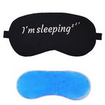 Jenna Red Dot Ice Gel Eye Mask For Insomnia, Meditation, Puffy Eye's And Dark Circles