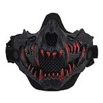 Yzpacc Airsoft Half Face Skull Mask