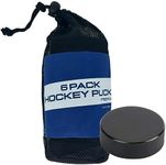 TronX Official Ice Hockey Pucks - 6