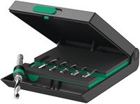 Wera 847/7 Combination Drill Bits Set, with 1/4" Rapidaptor Bit-Holder, 7pc, 05104651001