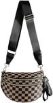 MEISEY Black and White Checkered Cr