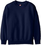 Hanes Boys Eco Smart Crew, Navy, Sm