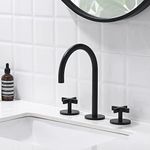 Matte Black Bathroom Faucet, Indare