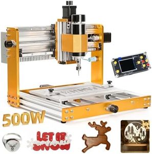Lunyee 3018 Pro Ultra CNC Machine 500W All-Metal CNC Router Machine, Upgraded 3 Axis Engraver Machine Limit Switches & Emergency-Stop with GRBL Offline Control for Metal, Wood, Acrylic, PCB MDF