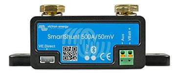 Victron Energy SmartShunt Battery Monitor (Bluetooth) - Victron Smart Shunt - 6.5V-70V - 500 amp