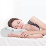 Good Nite Memory Foam Pillows 2 Pack Neck Support Pillows Orthopaedic Cervical Soft Deep Sleep for Side Sleepers and Back with Washable Cover 60 x 35 cm White