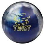 Brunswick Twist Reactive Bowling Ball- Blue/Silver (11lbs)