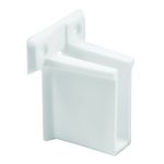 Prime-Line MP7016 Wire Shelf End Bracket,White (6 Pack)