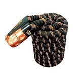 Pocket Hose Copper Bullet 50 ft - New & Expanding - Tough, Durable, Lightweight & Easy to Use - Garden Equipment - Flexible Collar to Prevent Leaks - Includes Adjustable 3 Speed Nozzle