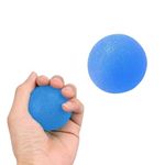 Wonder Care Stress Ball - Gel Exercise Ball for Stress Relief Physiotherapy | Squeeze Ball for Hand Therapy, Physio Gel Ball for Arthritis, Finger and Wrist Hand Exercise Ball [Blue, Pack of 1]