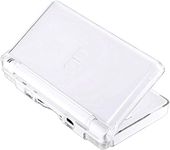 Transparent Case Hard Shell Cover Compatible with Nintendo DS Lite NDSL, Protective NDS Lite Crystal Clear Case