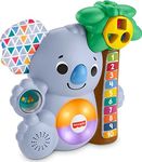 Fisher-Price Baby Learning Toy Linkimals Counting Koala with Interactive Lights & Music for Infants Ages 9+ Months. Compatible Only with Linkimals Items