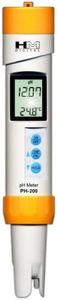 Hydrofarm HM Digital HMDPH200 Waterproof PH and Temperature Meter