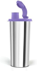 SignoraWare Stylish Stainless steel Sipper | Modern Look | freezer safe | Lightweight and Portable | Gym or Sports Events | Outdoor Activities | Perfect for Schools & Offices ( 500ml |Violet )