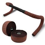 Senston Bike handlebar tape, Anti-slip Shock-Absorbent Cycling Handle Grips with Finish Tape and Handlebar Plugs