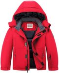 WULFUL Kid's Waterproof Ski Jacket 