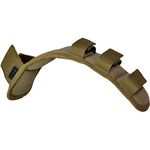 HAZARD 4 Deluxe Shoulder Strap Pad with Molle Top - Coyote